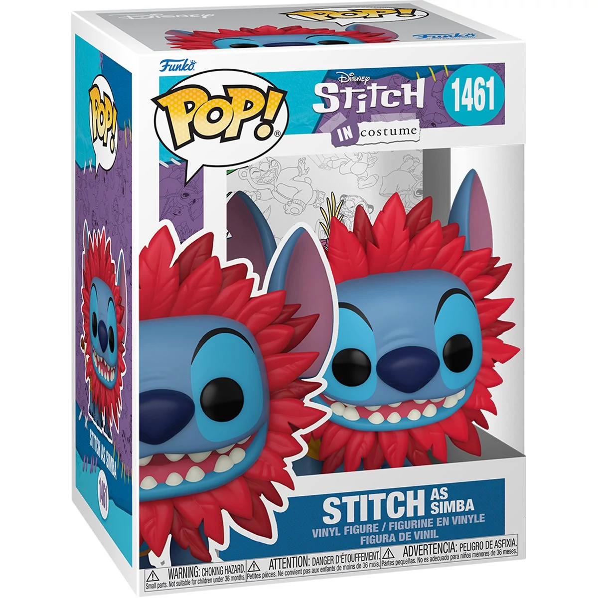 sticky Funko POP! Disney: Stitch Costume -  Simba figura