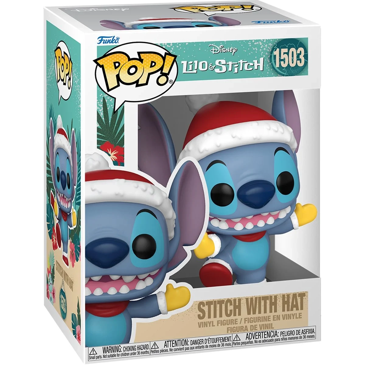 sticky Funko POP! Disney: Lilo & Stitch - Stitch w/Hat figura #1503