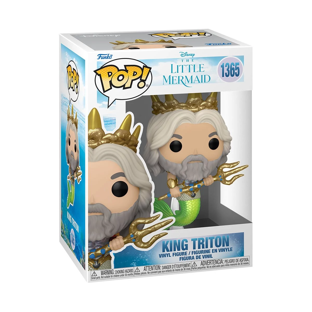 sticky Funko POP! Disney: The Little Mermaid - King Triton figura