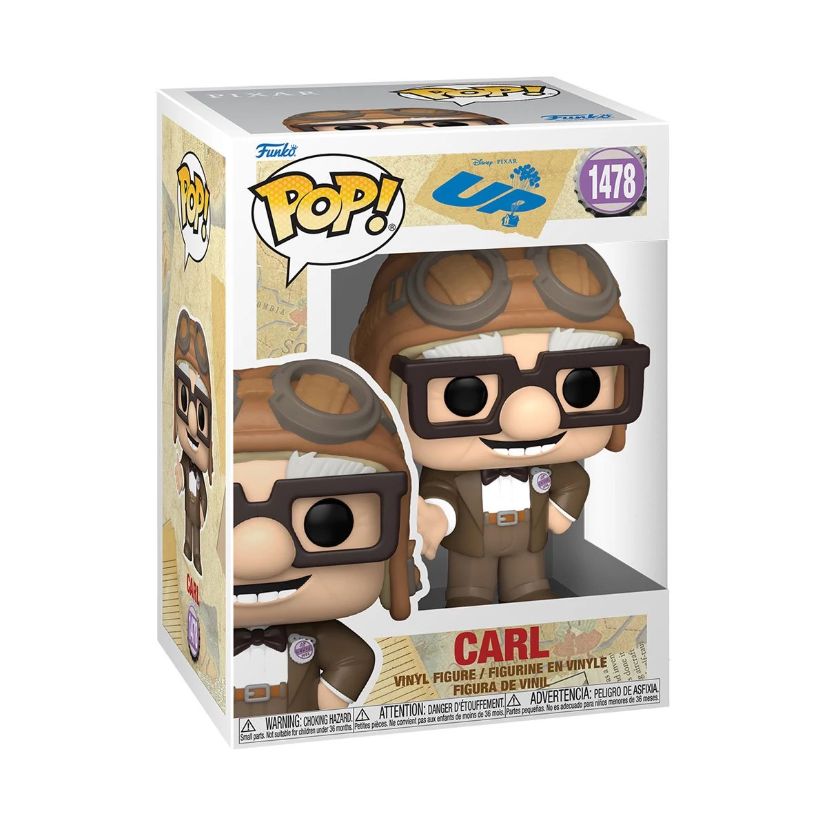 sticky Funko POP! Disney: UP S2 - Carl figura