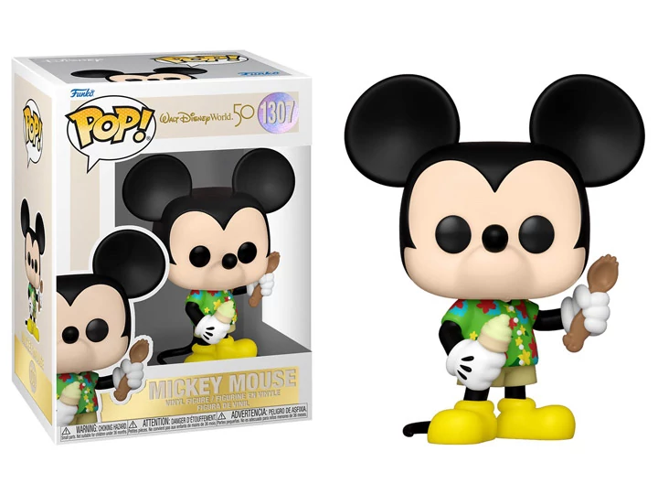 sticky Funko POP! Disney: Walt Disney World 50th Anniversary - Aloha Mickey figura #1307