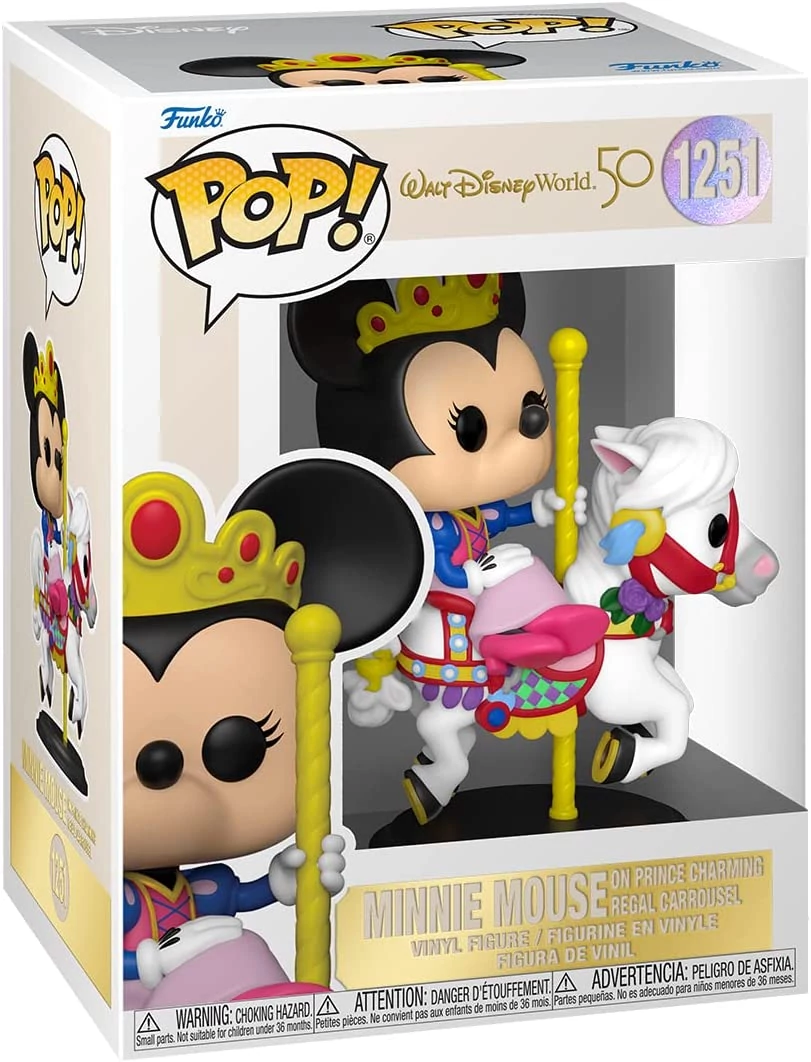 sticky Funko POP! Disney: Walt Disney World 50th Anniversary - Minnie Carrousel figura #1251