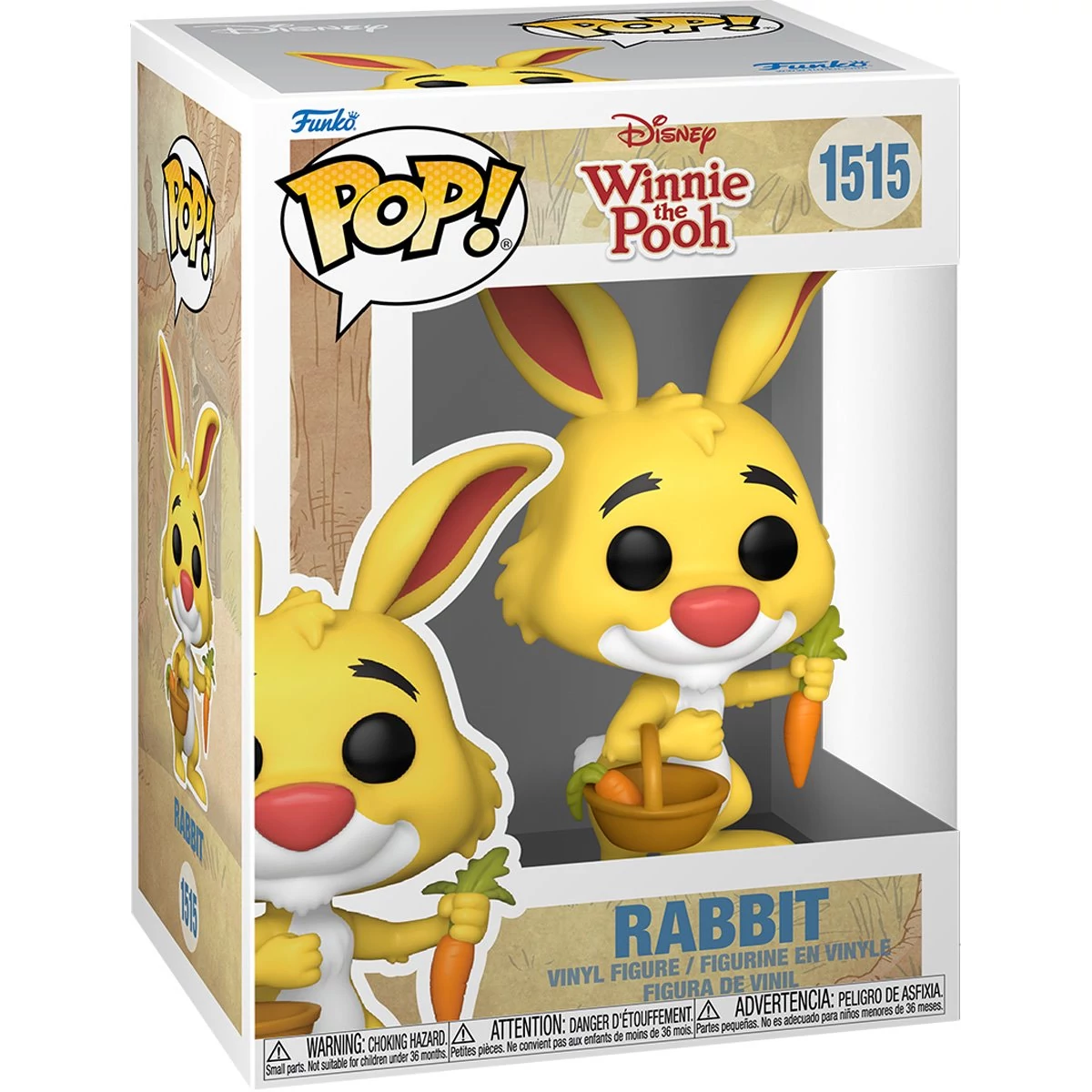 sticky Funko POP! Disney: Winnie the Pooh - Rabbit figura #1515