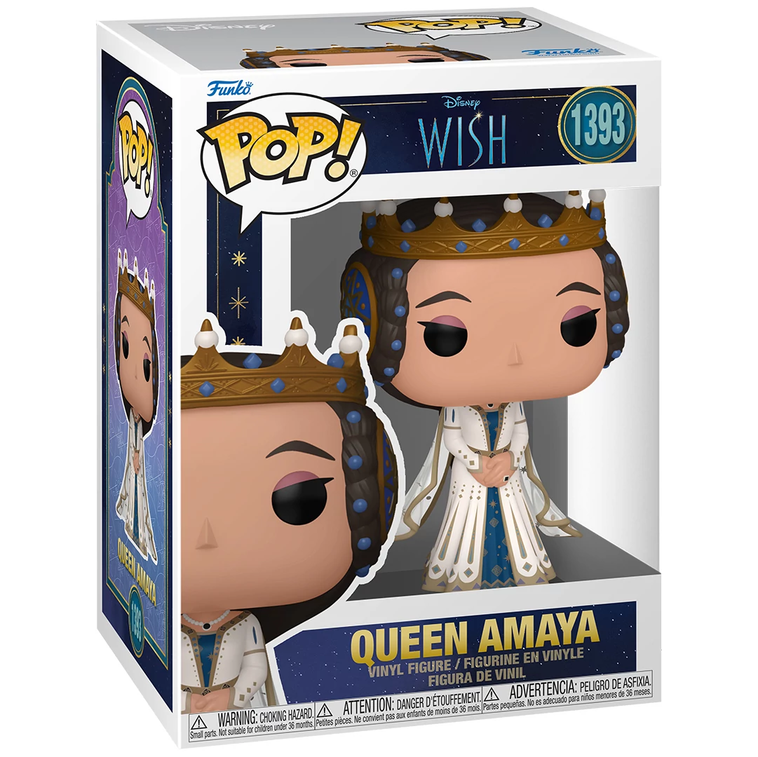 sticky Funko POP! Disney: Wish - Queen Amaya figura #1393