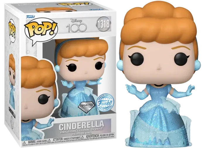 sticky Funko Pop! Disney's 100th - Cinderella figura #1318