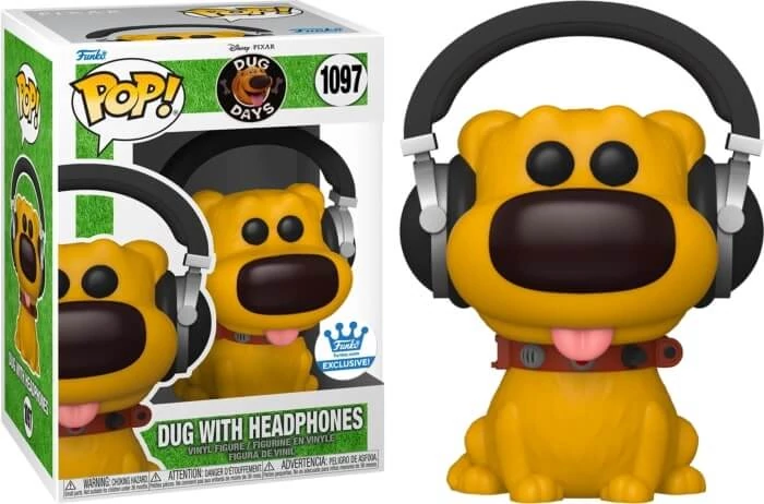 sticky Funko POP! Dug Days - Dug w/Headphones figura