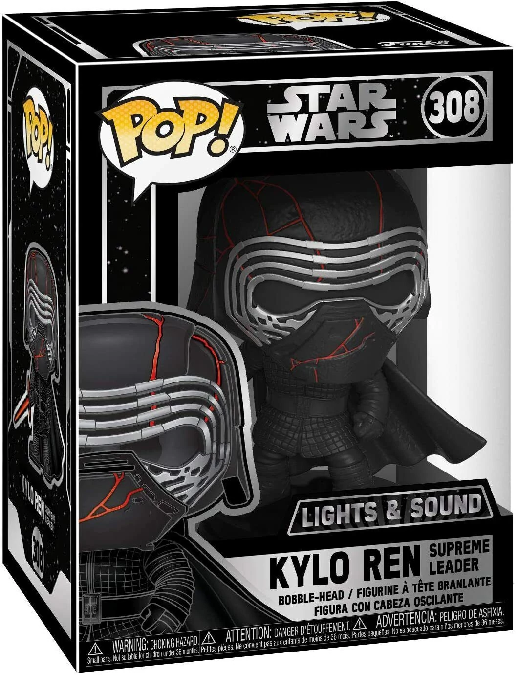 sticky Funko Pop! Electronic: Star Wars Rise of Skywalker - Kylo Ren figura #308