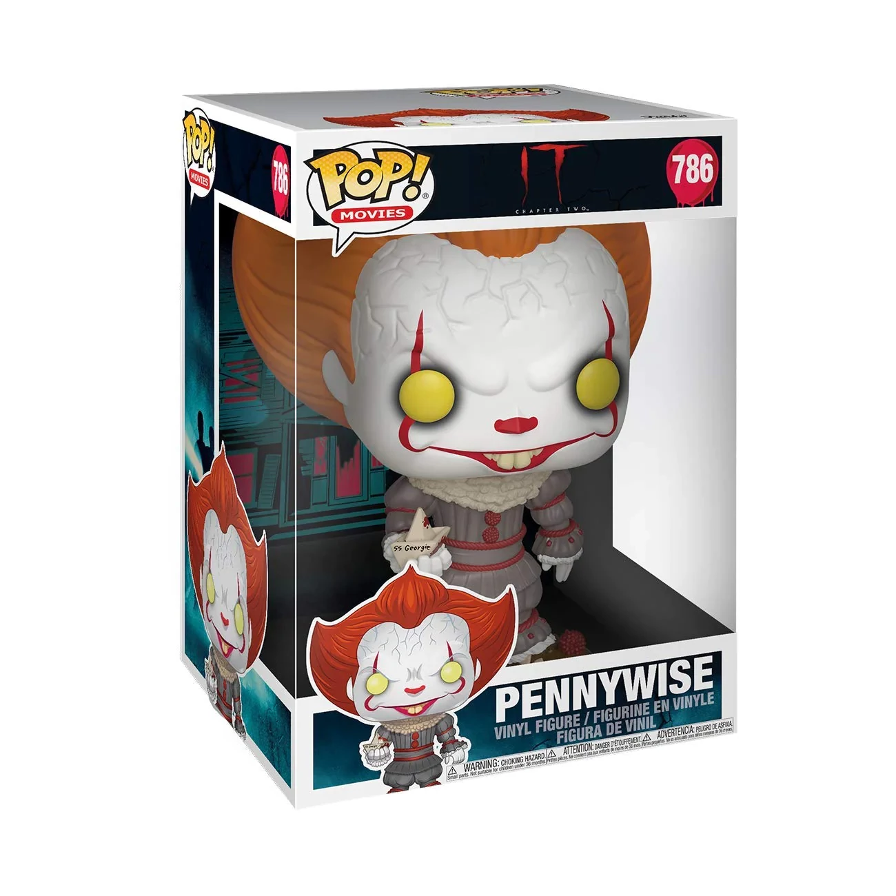 sticky Funko POP! Movies: IT Chapter 1 - Pennywise with Boat figura #786