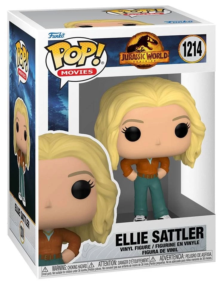 sticky Funko POP! Movies: Jurassic World 3 - Dr. Ellie Sattler figura #1214