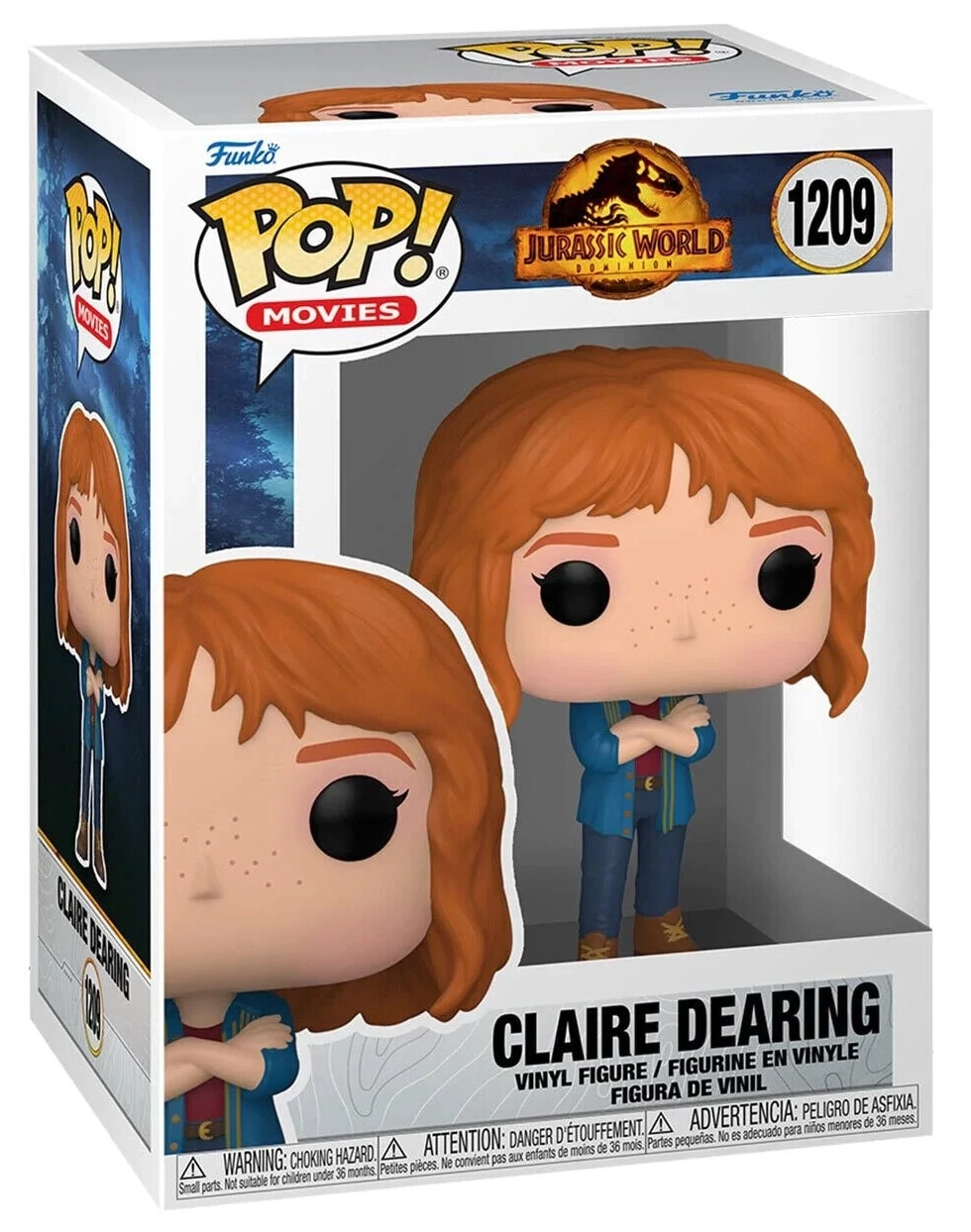 sticky Funko POP! Movies: Jurassic World 3 - Claire Dearing figura #1209