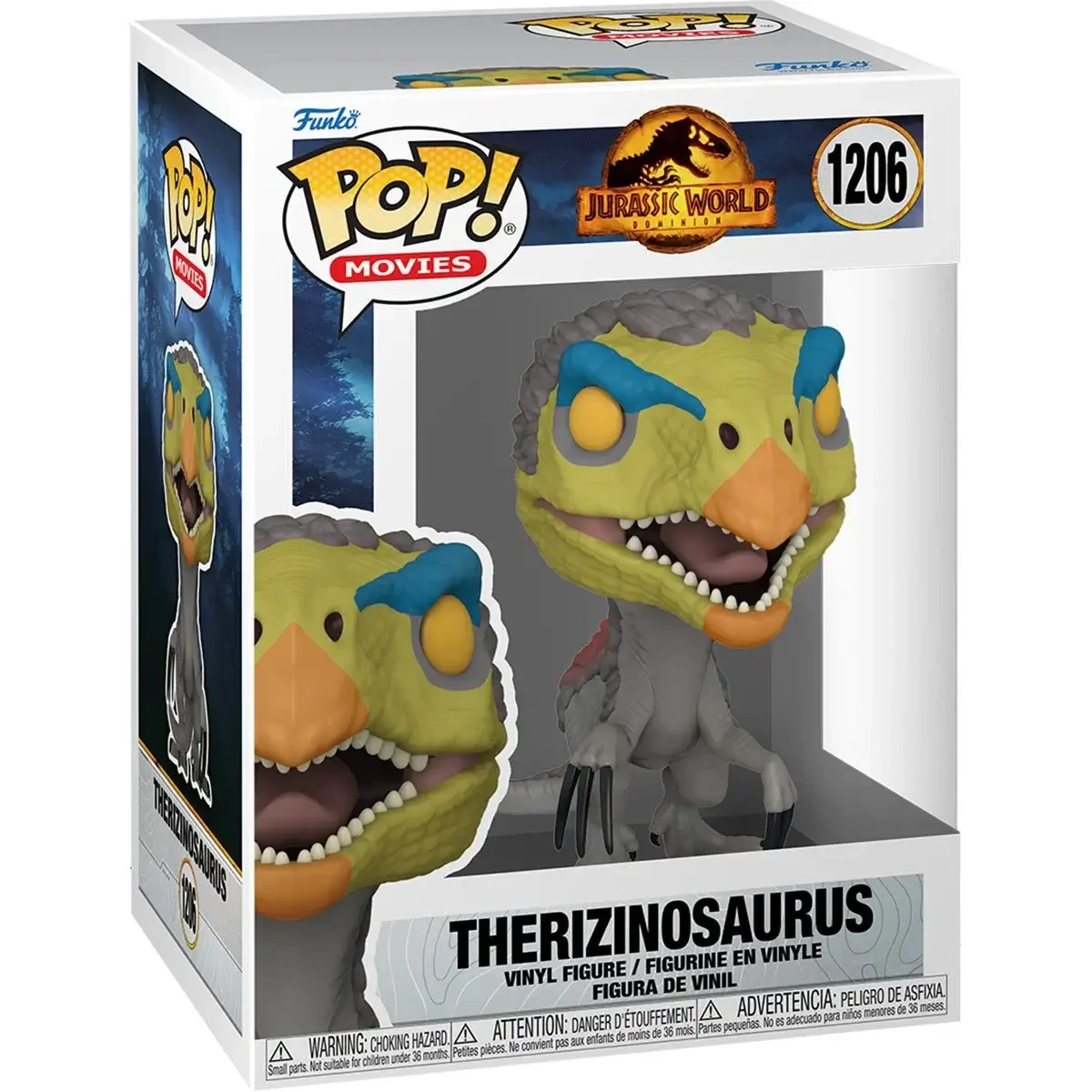 sticky Funko POP! Movies: Jurassic World 3 - Therizinosaurus figura #1206