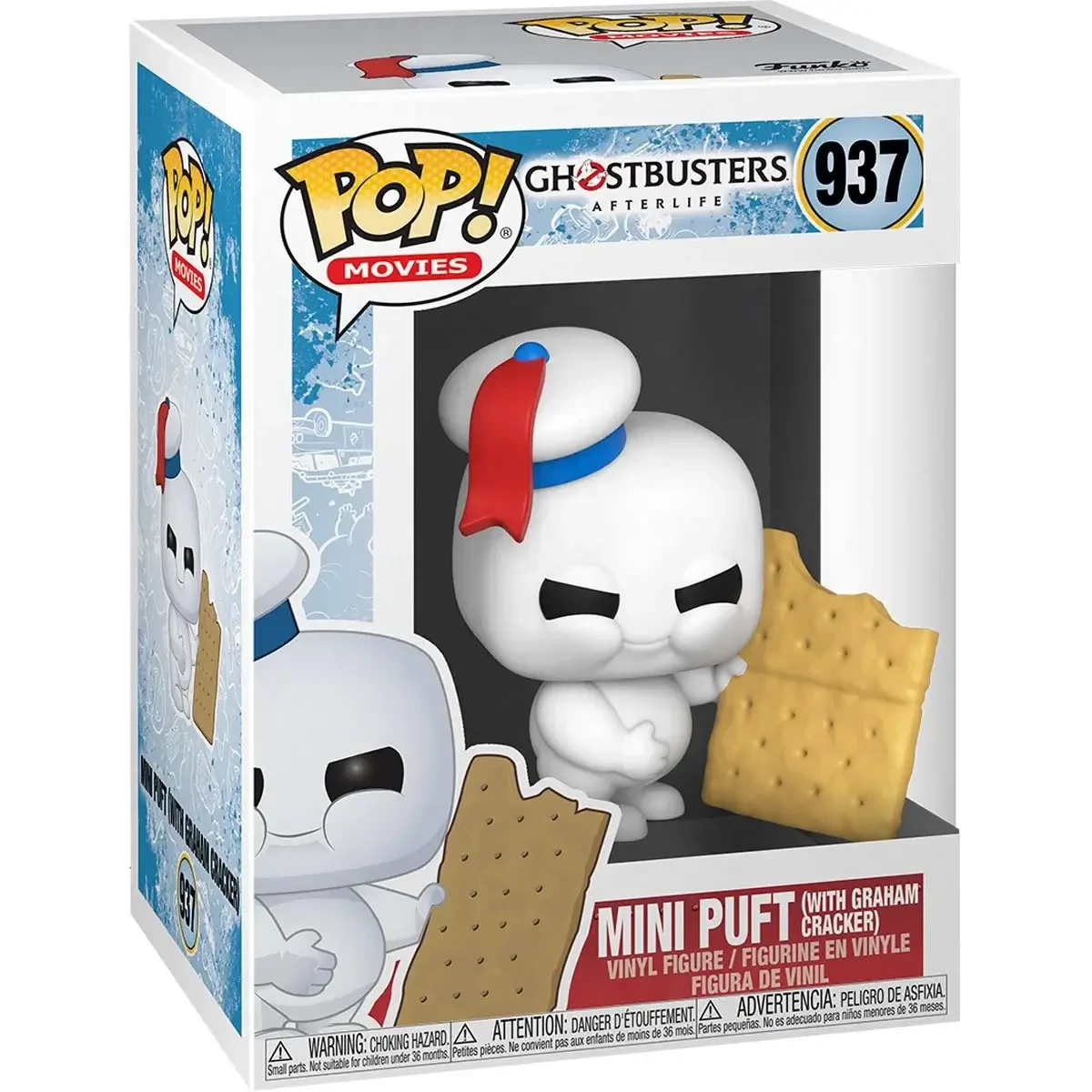 sticky Funko Pop! Movies: Ghostbusters Afterlife - Mini Puft w/Graham Crack figura #937