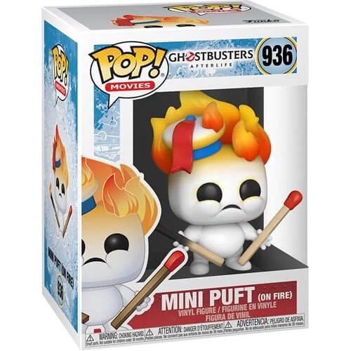 sticky Funko POP! Movies: Ghostbusters Afterlife - Mini puft on Fire figura #936