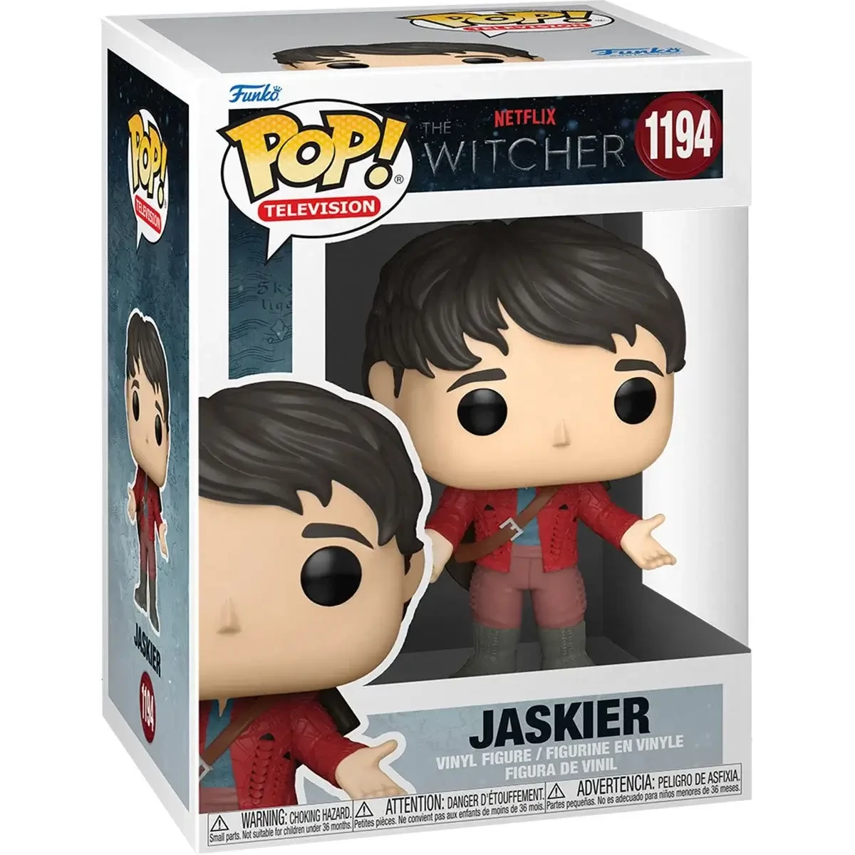 sticky Funko POP! TV: The Witcher - Jaskier (Red Outfit) figura