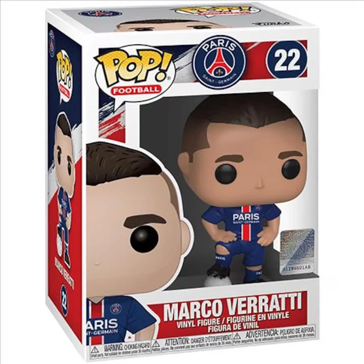 sticky Funko POP! Football: Marco Veratti (PSG) figura #22