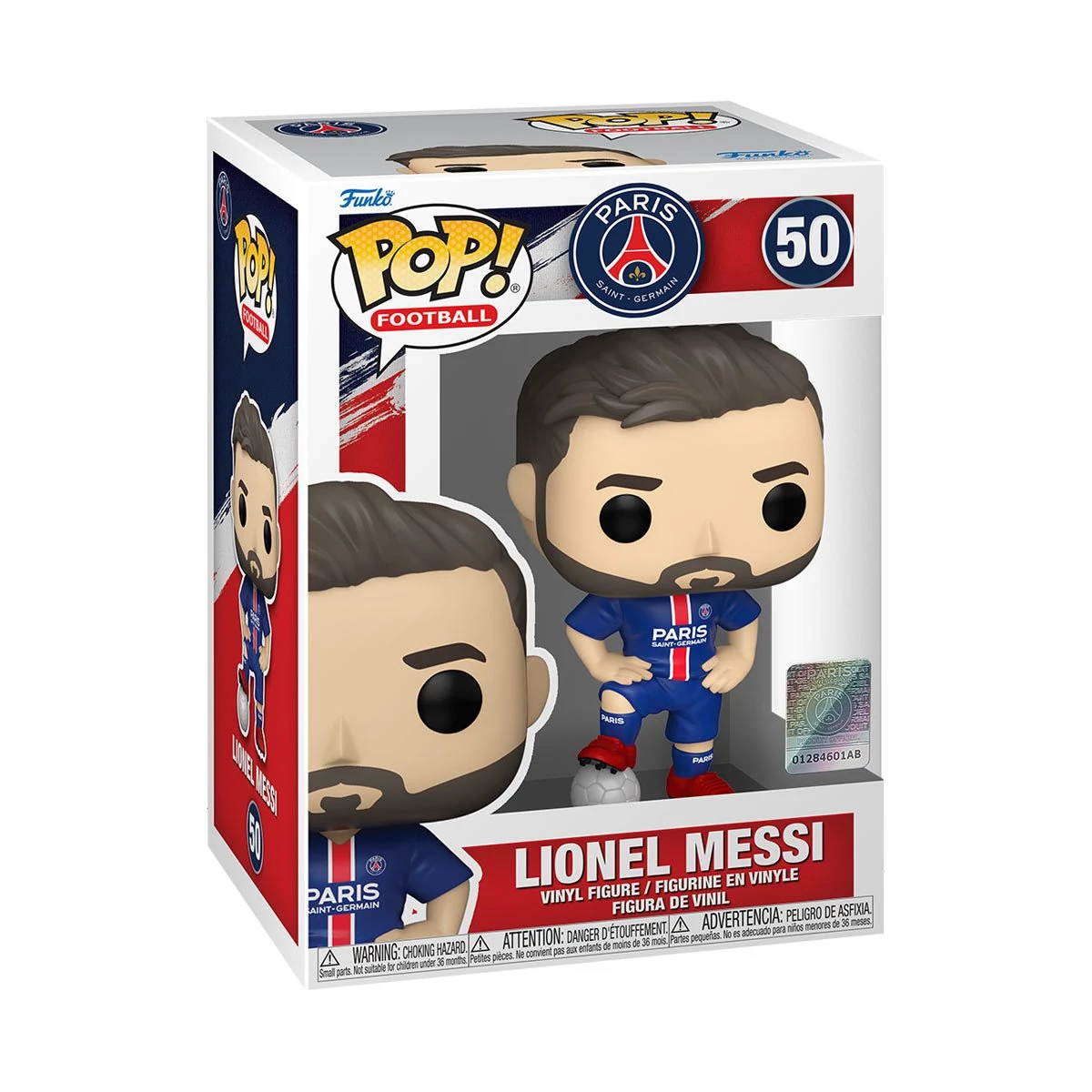 sticky Funko POP! Football: PSG - Lionel Messi figura #50