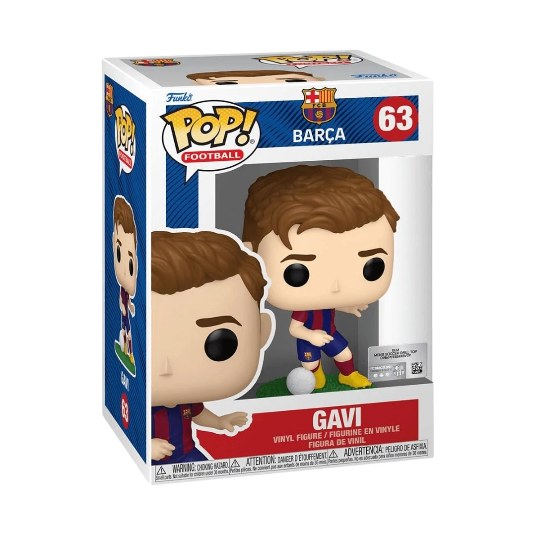 sticky Funko POP! Football: Barcelona - Gavi figura #63