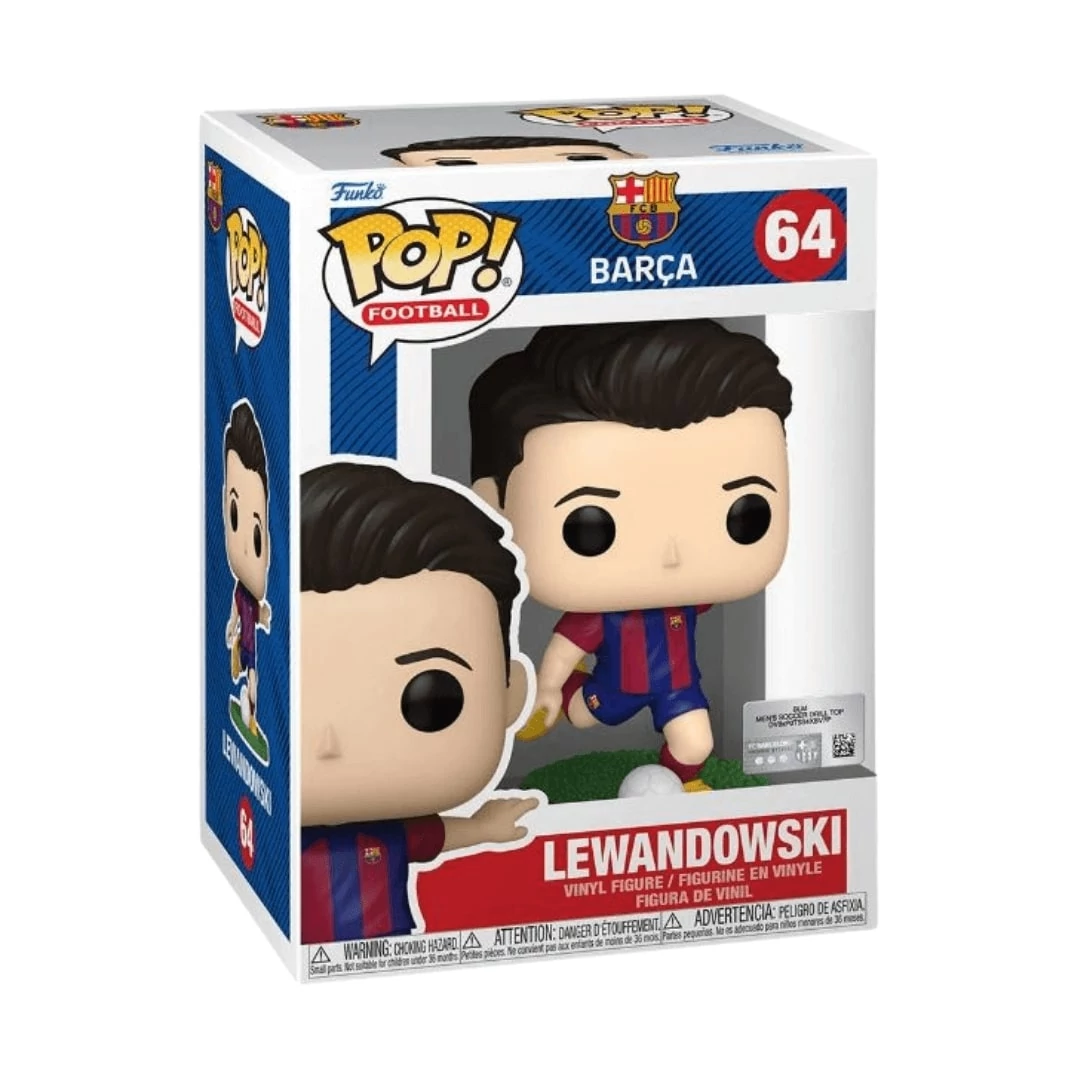 sticky Funko POP! Football: Barcelona - Lewandowski figura #64