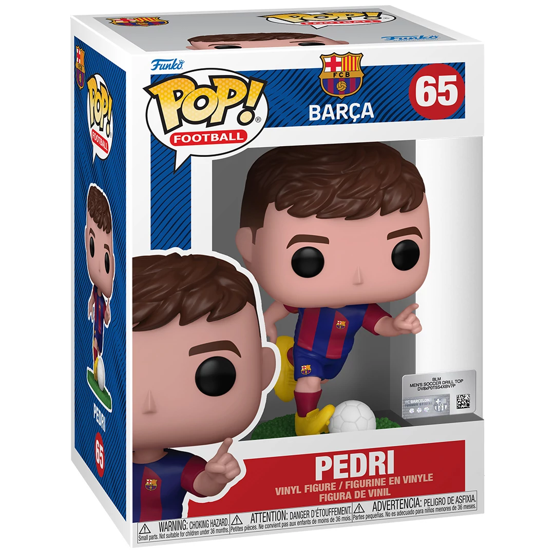 sticky Funko POP! Football: Barcelona - Pedri figura