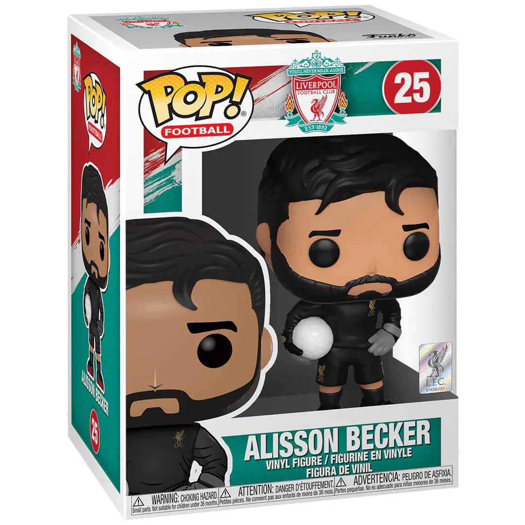 sticky Funko POP! Football: Liverpool - Alisson Becker figura