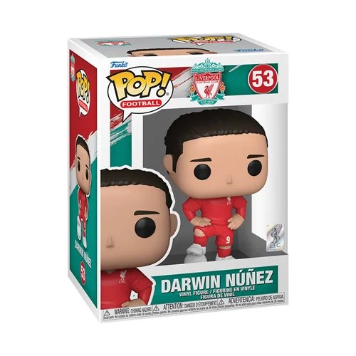 sticky Funko POP! Football: Liverpool FC - Darwin Nunez figura #53