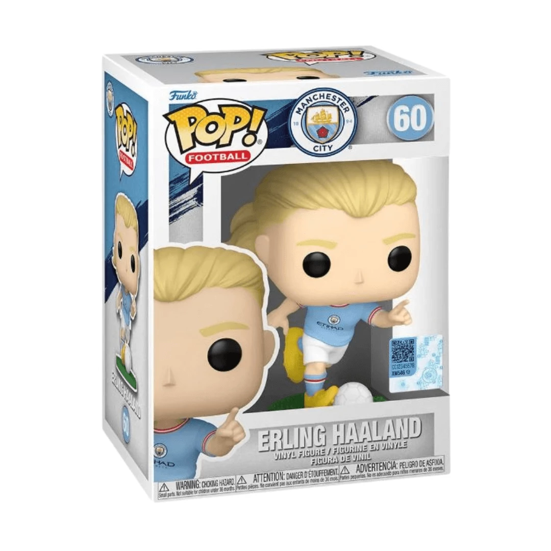 sticky Funko POP! Football: Manchester City - Erling Haaland figura #60