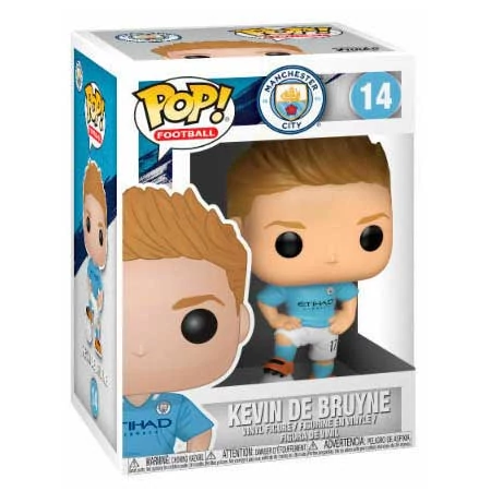 sticky Funko Pop! Football: Manchester City - Kevin De Bruyne figura #14