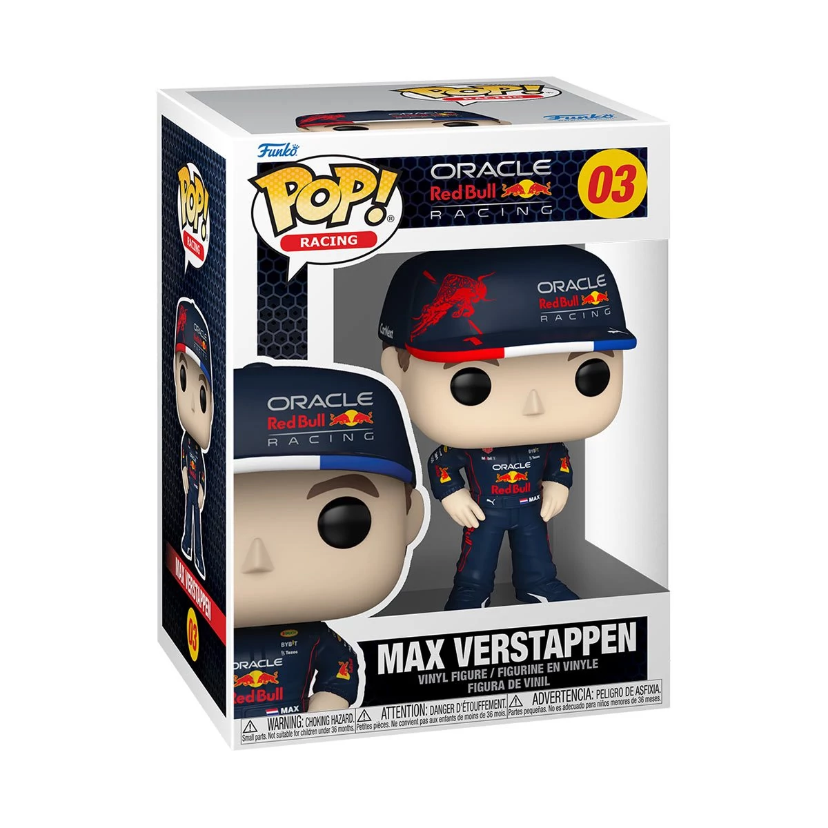 sticky Funko POP! Formula 1- Max Verstappen figura