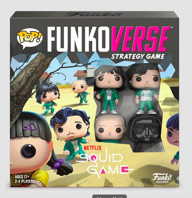 sticky Funko POP! Funkoverse: Squid Game 4-pack figura