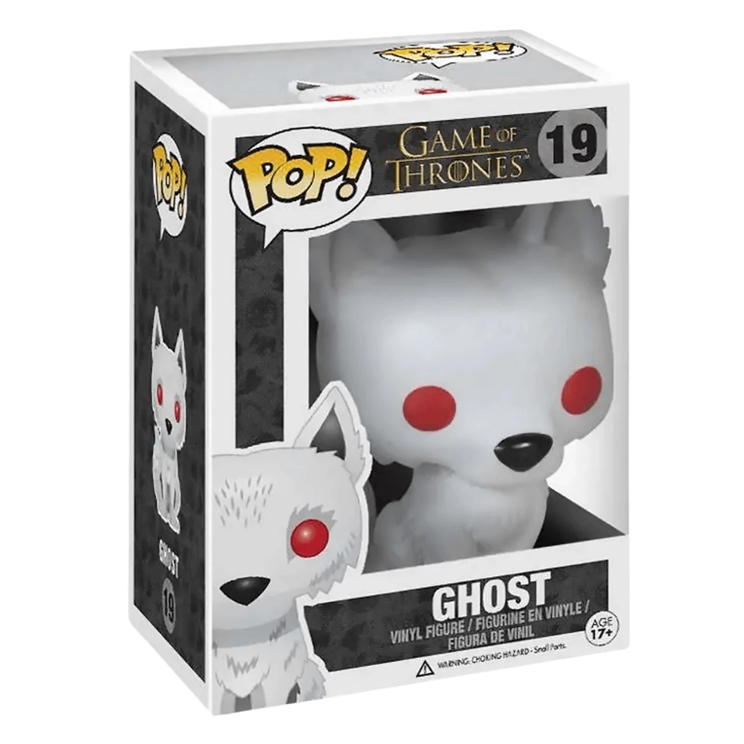 sticky Funko POP! Game of Thrones - Ghost figura #19