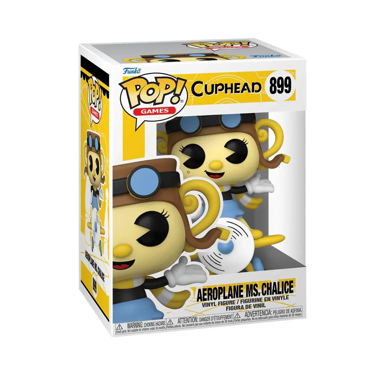 sticky Funko POP! Games: Cuphead - Aeroplane Chalice figura #899