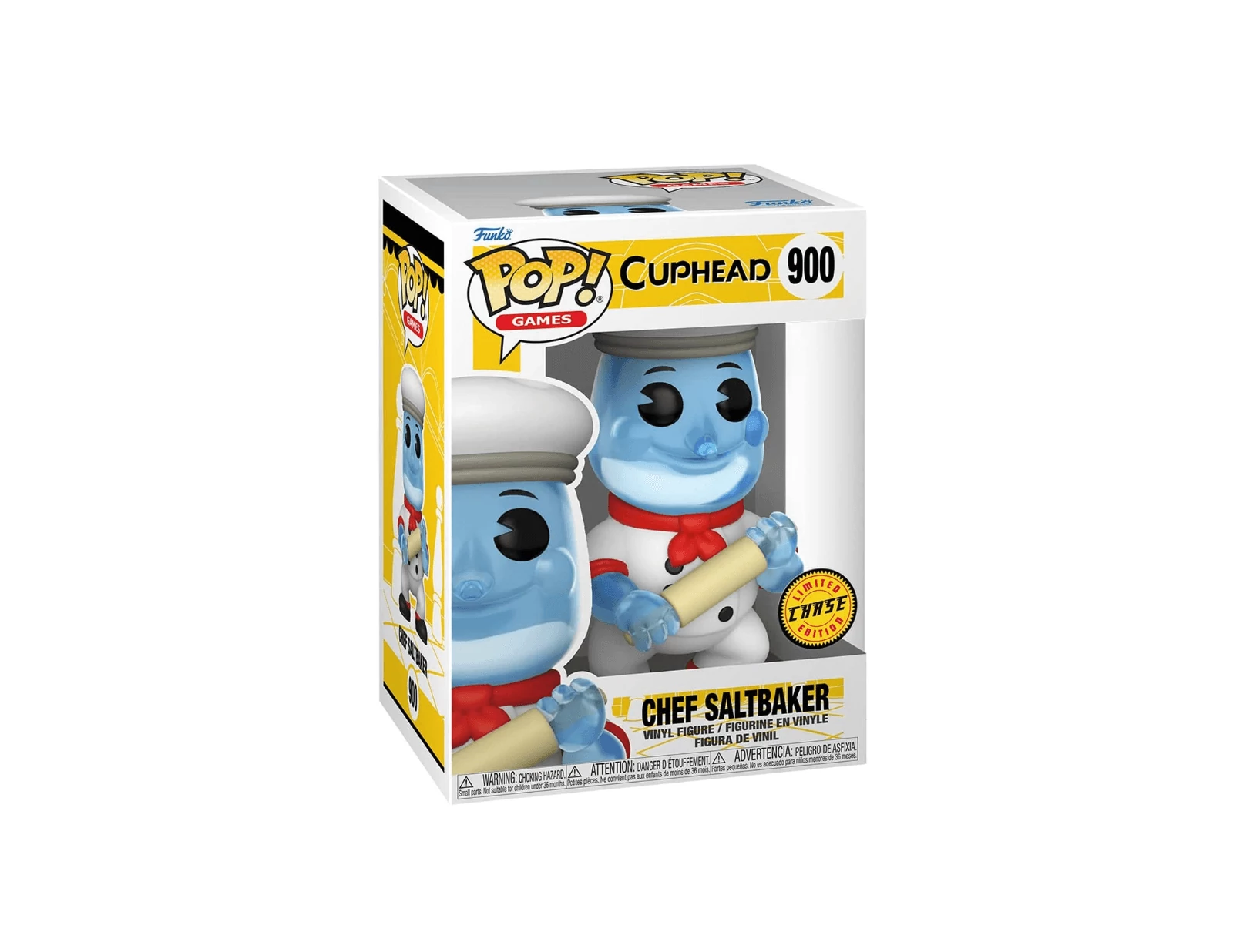 sticky Funko POP! Games: Cuphead - Chef Saltbaker figura chase #900