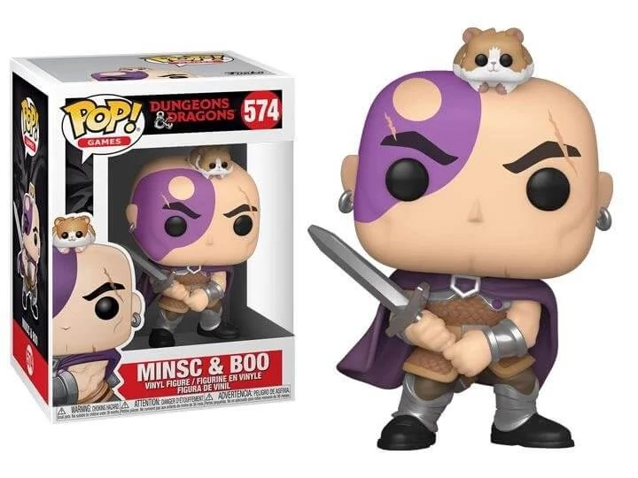 sticky Funko Pop! Games: Dungeons and Dragons - Minsc & Boo figura #574