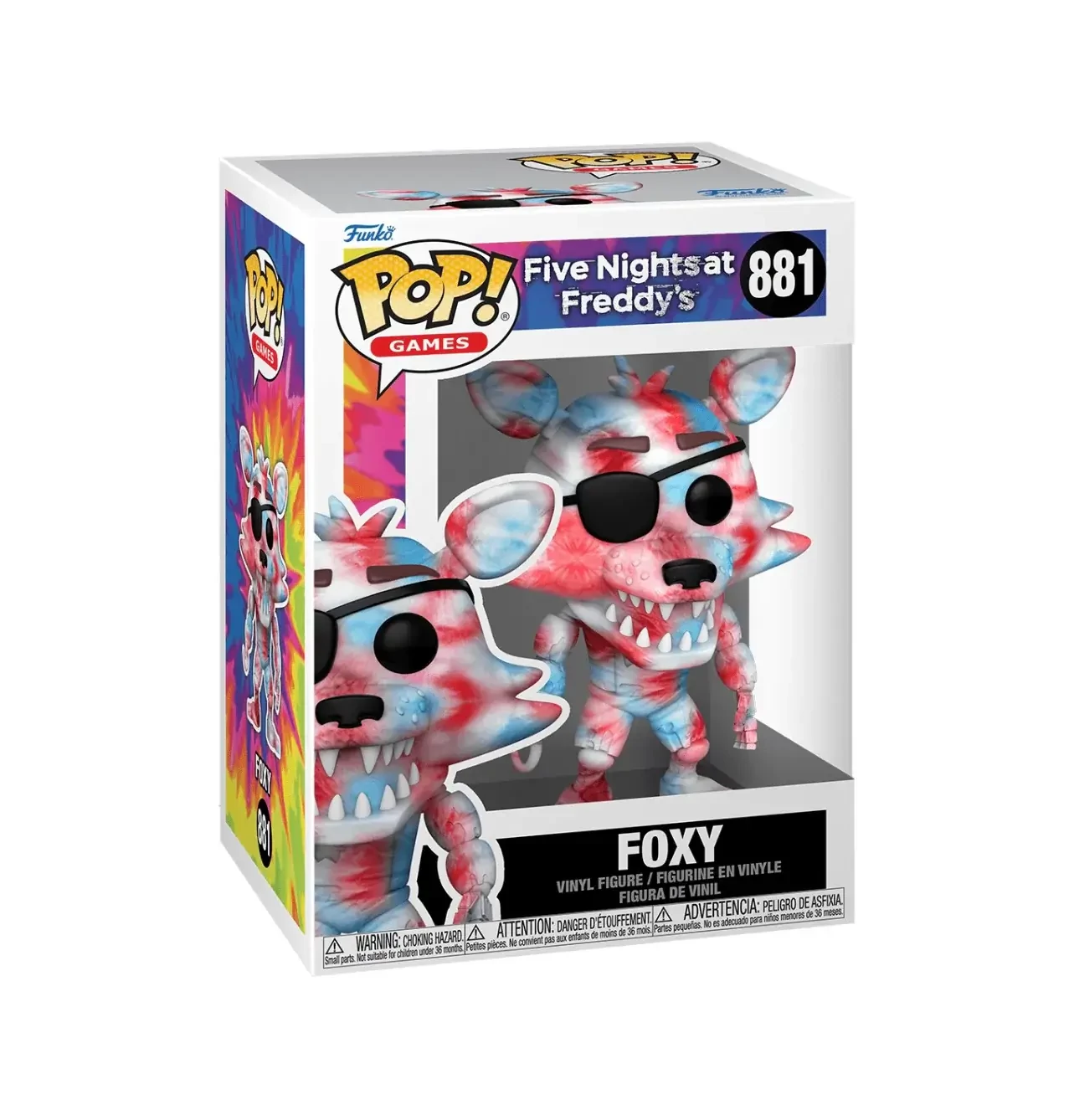 sticky Funko POP! Games: Five Nights at Freddy's - TieDye Foxy figura #881