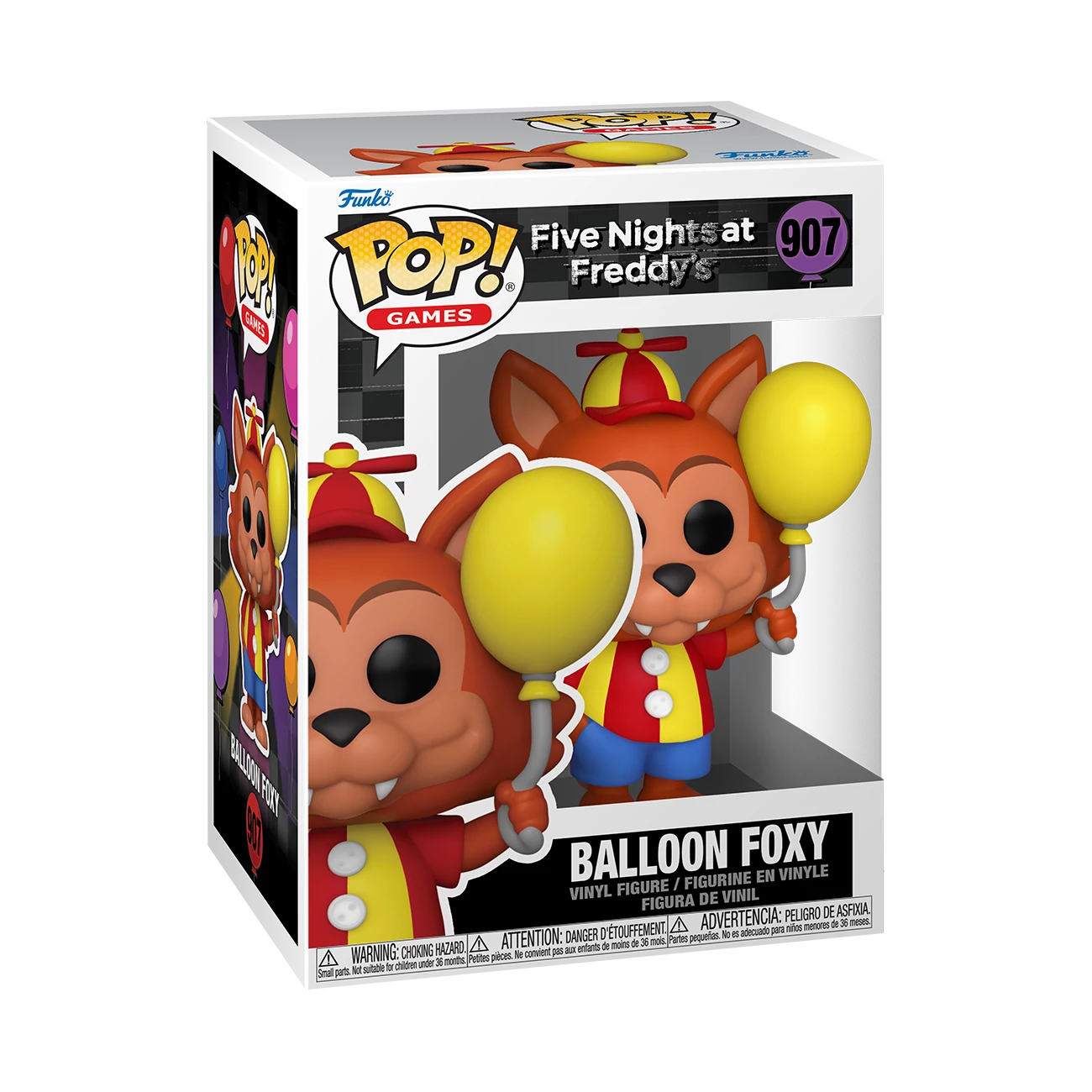 sticky Funko POP! Games: Five Nights at Freddy's - Balloon Foxy figura #907