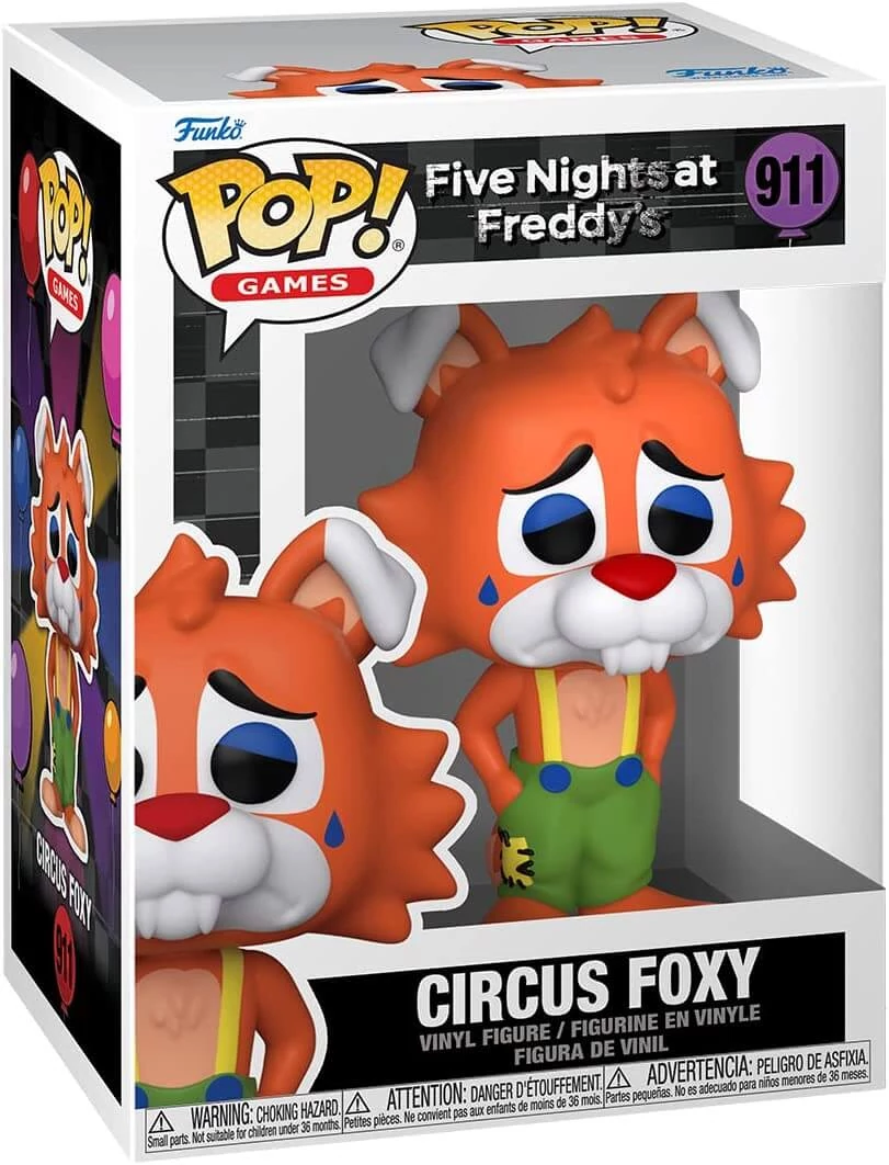 sticky Funko POP! Games: Five Nights at Freddy's - Circus Foxy figura #911