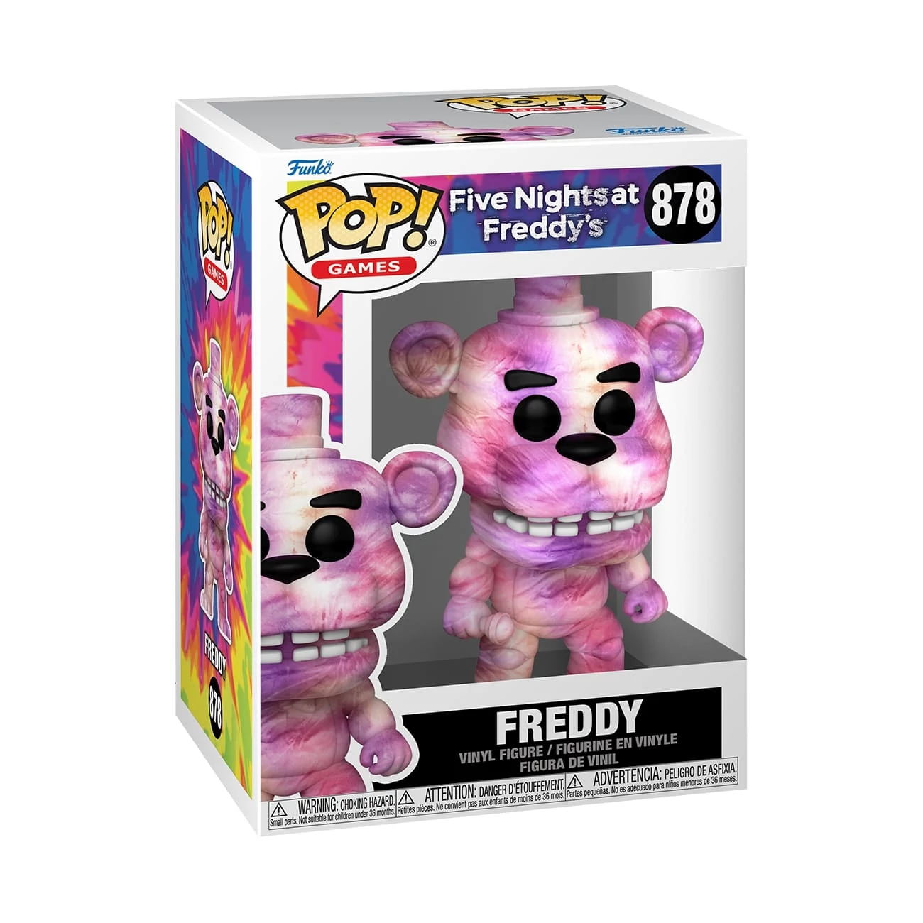 sticky Funko POP! Games: Five Nights at Freddy's - Tie Dye Freddy figura #878