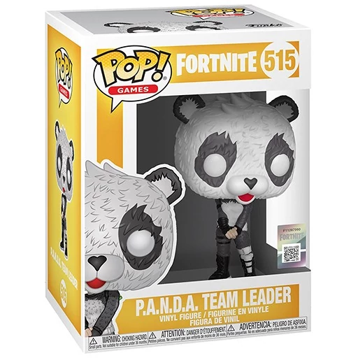 sticky Funko POP! Games: Fortnite - P.A.N.D.A Team Leader figura #515