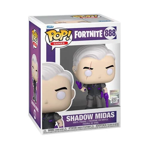 sticky Funko POP! Games: Fortnite - Shadow Midas figura #888