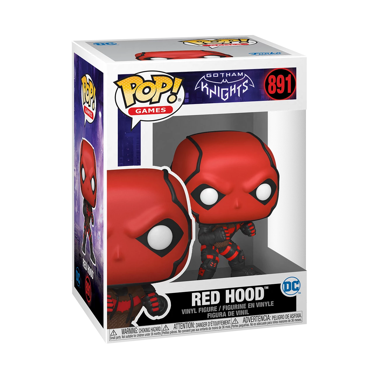 sticky Funko POP! Games: Gotham Knights - Red Hood figura #891