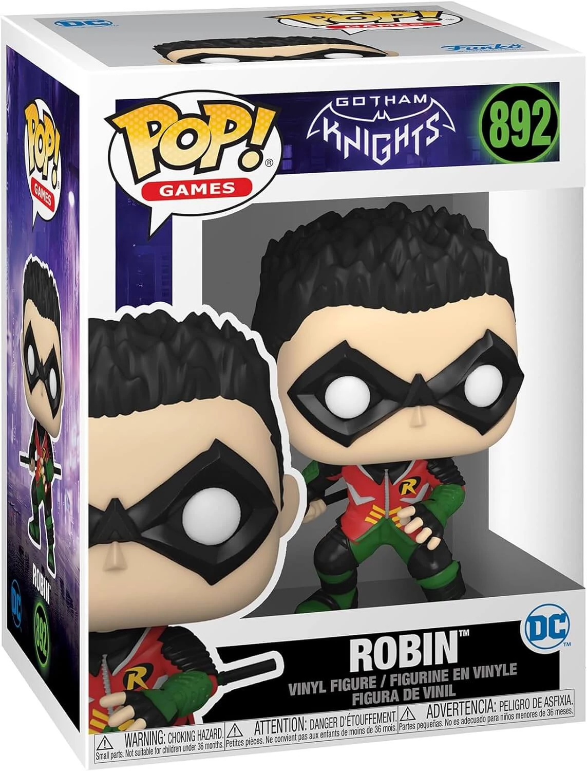 sticky Funko POP! Games: Gotham Knights - Robin figura #892