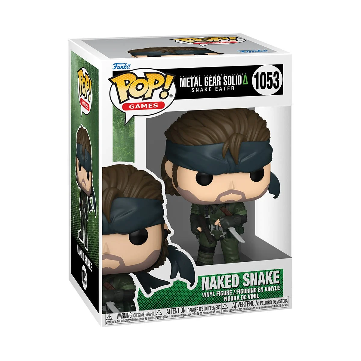 sticky Funko POP! Games: Metal Gear - Naked Snake figura