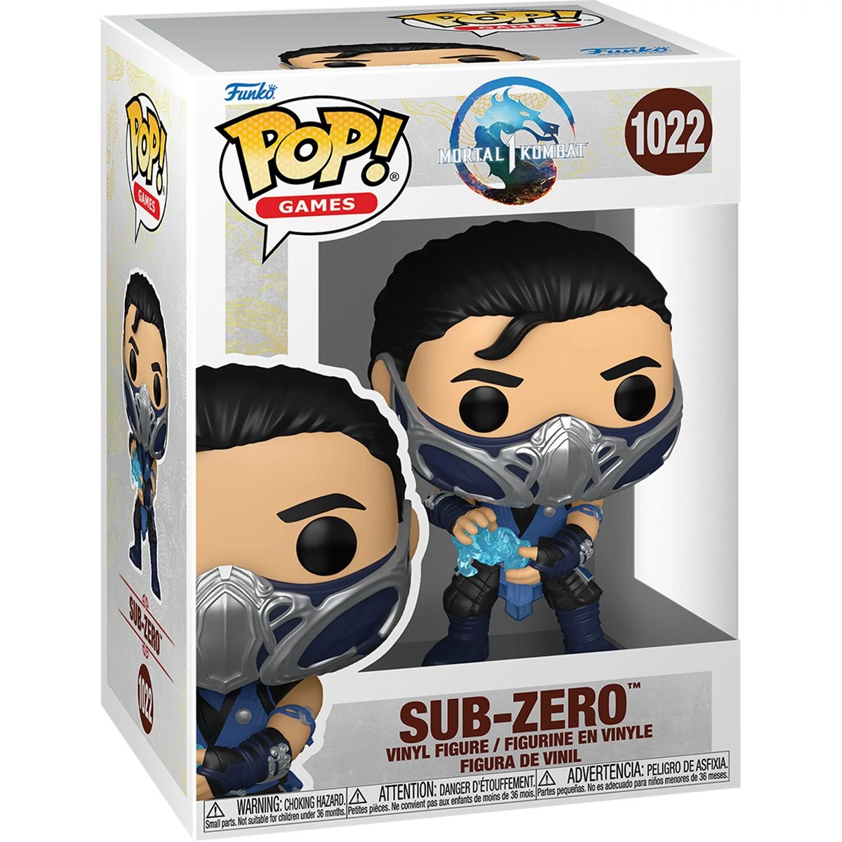 sticky Funko POP! Games: Mortal Kombat 1 - Sub-Zero figura #1022