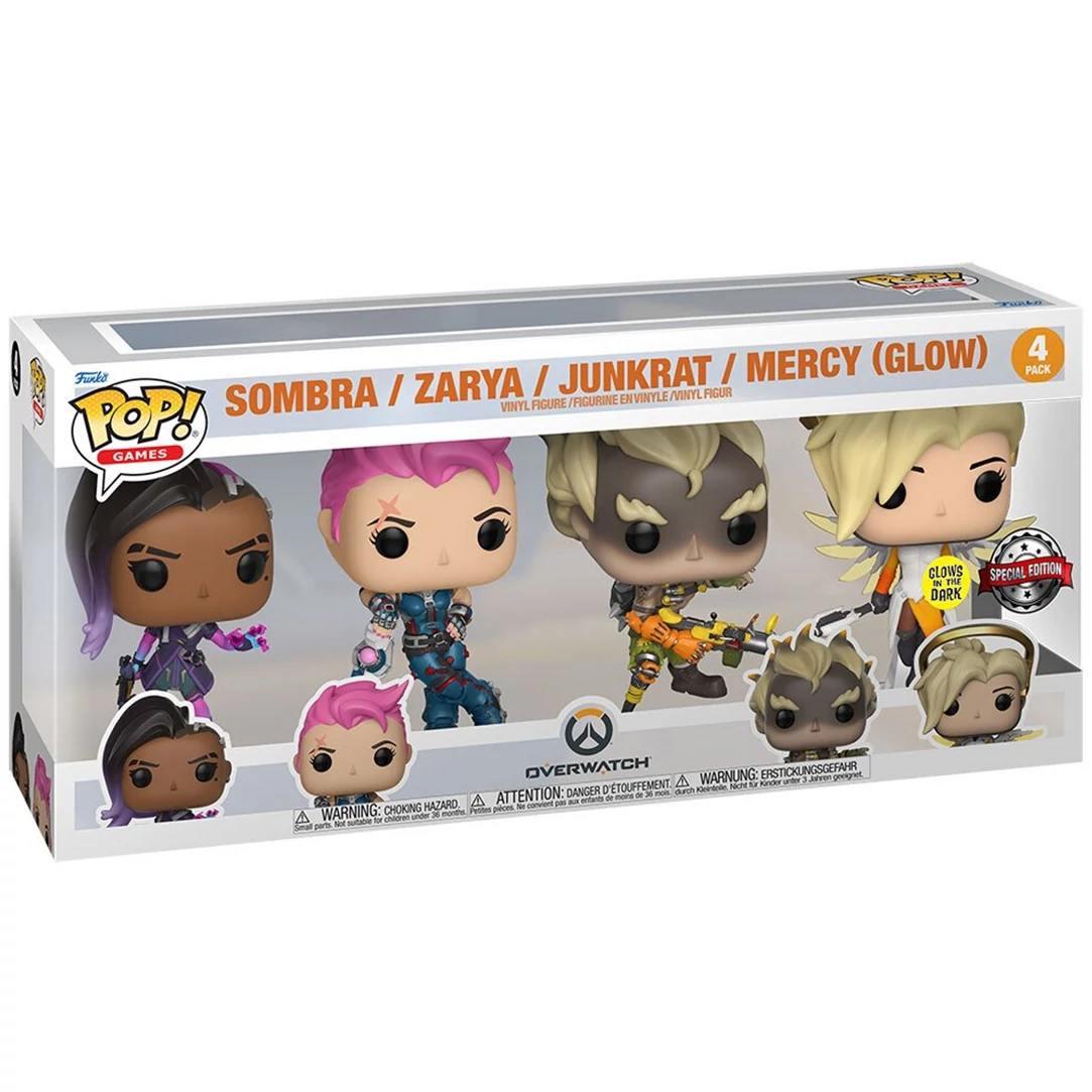 sticky Funko POP! Games: Overwatch - 4PK figura