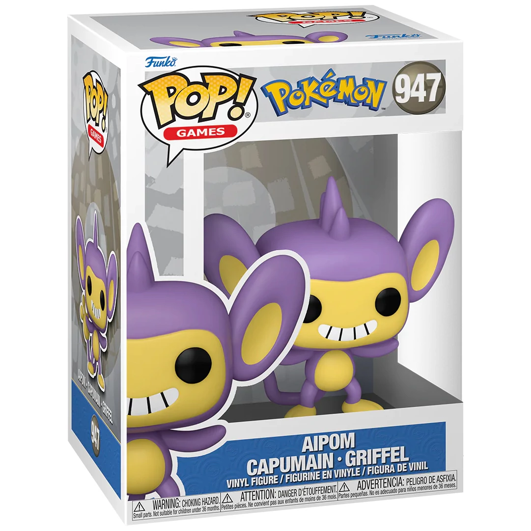 sticky Funko POP! Games: Pokemon - Aipom figura #947