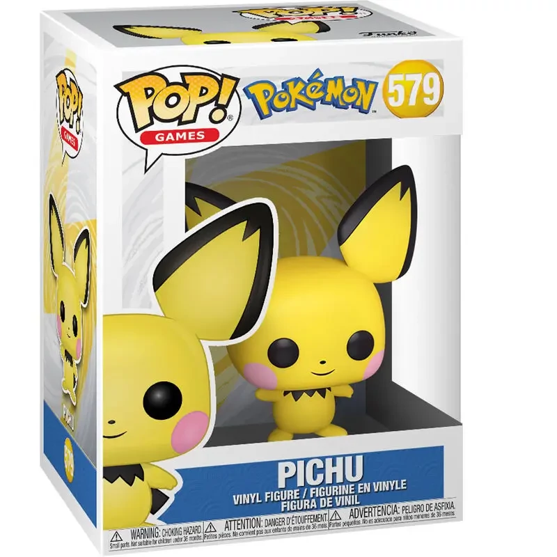 sticky Funko POP! Games: Pokemon - Pichu (EMEA)(FL) figura