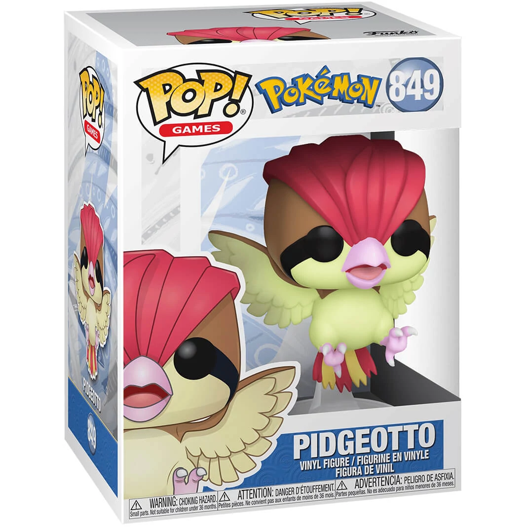 sticky Funko POP! Games: Pokemon - Pidgeotto (EMEA) figura #849