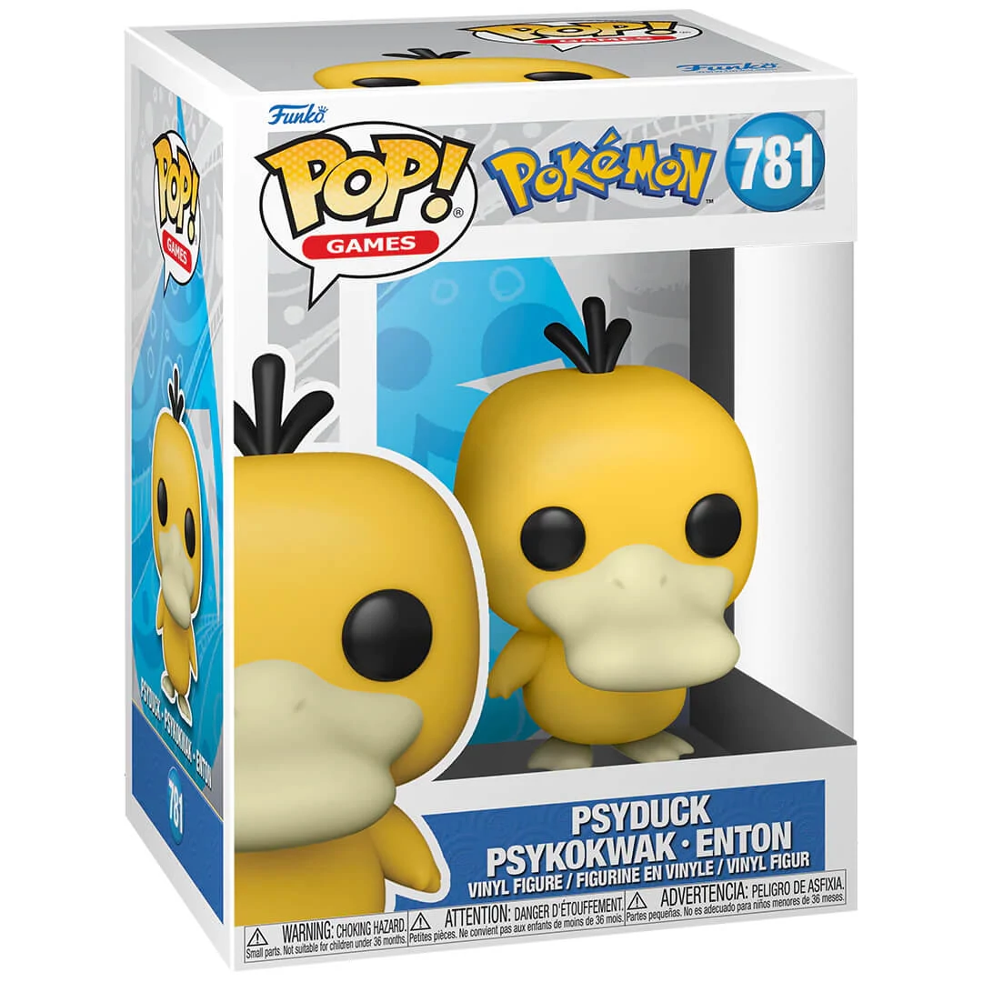 sticky Funko POP! Games: Pokemon - Psyduck figura #781