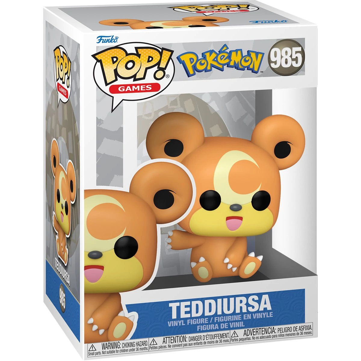 sticky Funko POP! Games: Pokemon - Teddiursa figura #985