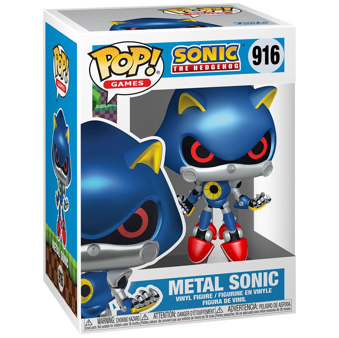 sticky Funko POP! Games: Sonic the Hedgehog - Metal Sonic figura